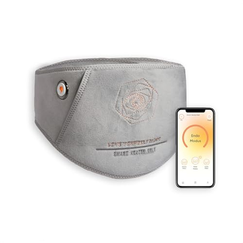 Vulpés BellyBelt 10 – Premium Wärmegürtel für Bauch & Unterleib | Großflächige Infrarot-Tiefenwärme | 10.000mAh Akku | App-Steuerung | Entwickelt in Deutschland