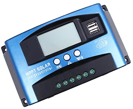 KONTONTY Chargeur Solaire 12 V/V en Temps Réel Régulateur de Batterie pour Panneau Solaire Plusieurs styles