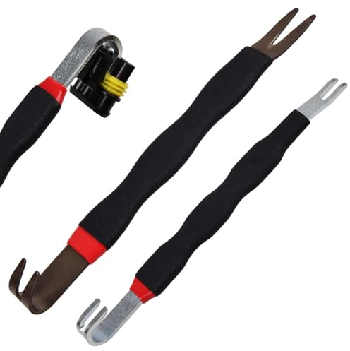 LEONTOOL 2 pcs séparateur de connecteur électrique, séparateur de connecteur de terminal électrique automobile pour prises électriques, injecteurs de carburant, connecteurs à languette poussoir