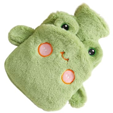 Bolsa De Agua Caliente Con Paquete Calentador De 1L Con Diseño Animal | para Botella de Agua Caliente Para Músculos Mujeres Niños Viaje Cama Lesiones Deportivas Menstrual Hombro
