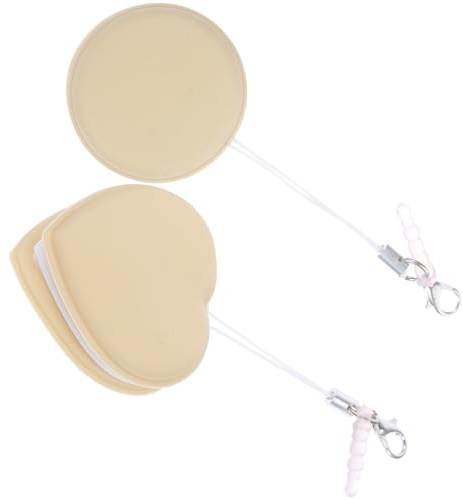 DOITOOL Lot de 2 Lingettes Nettoyantes en Peau de Chamois pour Lentilles et Écrans de Téléphone Portable, Double Face, Lavables et Réutilisables, Format Compact pour Style Plusieurs Styles