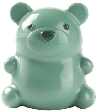 Borstborstar för baby och barn lätt att greppa fingernaglar borste barn naglar skrubbborste björn mönster mjuk borst rengörare