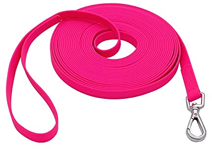 Nimble wasserdichte Schleppleine für Hunde, 1,5m/ 3m/ 5m/ 10m/ 15m/ 30m - Robuste & Langlebige Hundeleine für Kleine, Mittlere und Große Hund, Ideal für Training, Spaziergänge & Ausflüge am Meer