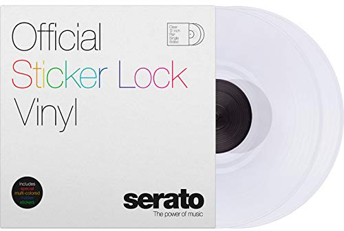 Serato 2x12 Sticker Lock Control Vinyl Pressung
