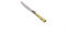 Rivadossi Sandro 9306COT16 Set di Coltelli da Tavola, 6 Pezzi-Elena-100% Made in Italy, Artigianalità e Design, Acciaio Inox 18/10, Verde Oliva