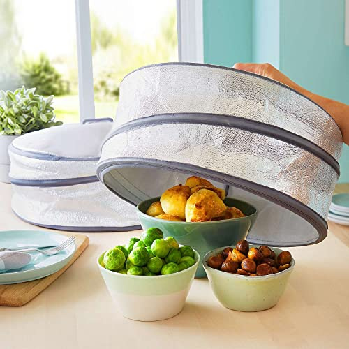Insulated Food Covers - Set of 2 - Keep Food Warm