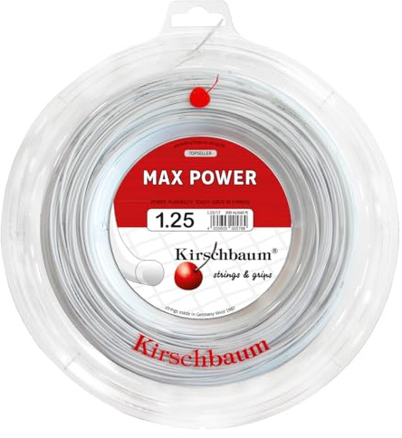 Kirschbaum Reel Max Power White 201,2 m.