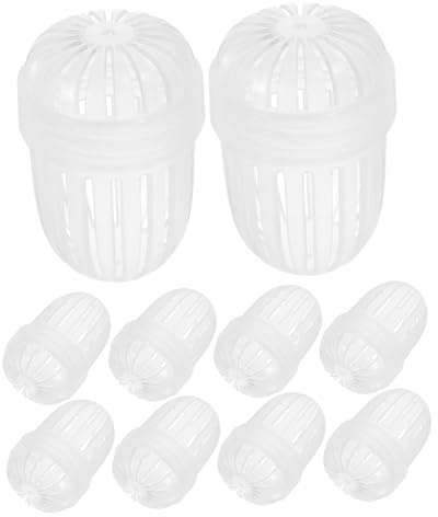 TOPBATHY 10 Pièces fuite de thé filtre pour infusion panier passoire à thé boule de thé à thé petit infuseur à thé de voyage infuseur à thé en vrac accessoires de thé Plastique Transparent