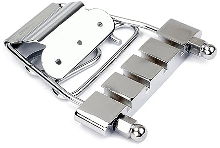 Saitenhalter Für 4-saiter Bass Verstellbarer Steg-gitarrenzubehör Kompatibel Mit Archtop-gitarren