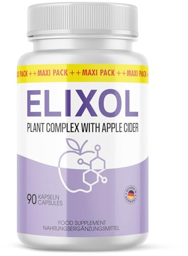 Elixol Kapseln | Für Ihren gesunden Lifestyle | leicht einzunehmende Kapseln | 90 Kapseln Inhalt