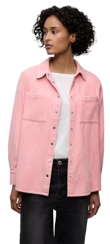 Street One Cord skjortblus pulver rosa 42