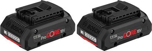 Bosch Professional 18V System Akku ProCORE18V 4.0Ah (Packung mit 2)