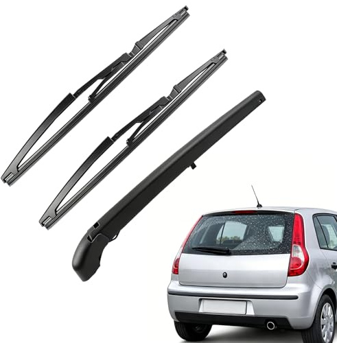 Juego de Limpiaparabrisas Ventana Trasero para Fiat Panda 169 2003-2012