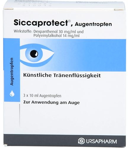 SICCAPROTECT Augentropfen 3X10 ml