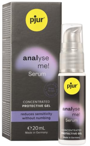 pjur analyse me! Serum - Konzentriertes Gel für komfortablen Analsex - reduziert die Empfindlichkeit, ohne zu betäuben (20ml)