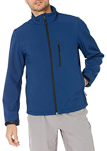 Amazon Essentials Uomo Giacca in Softshell Impermeabile