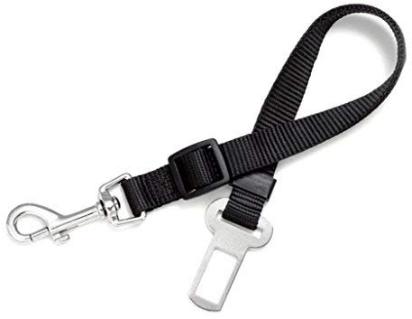 G4GADGET Adjustable Dog Car Seat Belt – Safe & Secure Pet Seatbelt for Dogs, Durable Clip-On Harness, Comfortable Car Travel Gear for Small, Medium & Large Dogs, Easy to Install, Universal Fit