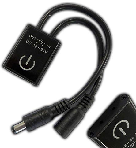 Interruttore dimmer per la regolazione della luce in modalità touch, con sensore di movimento, perfetto per strisce luminose a LED e molto altro ancora, IR Sensor 36.00watts 12.00volts