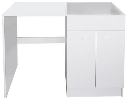 SOTTOLAVELLO PER LAVASTOVIGLIE SENZA LAVELLO INOX 120 x 60 Bianco DX