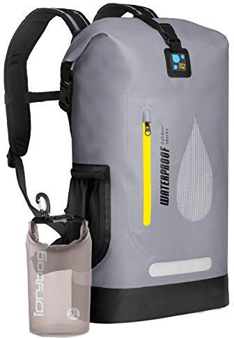 IDRYBAG Waterproof Backpack Marine Dry Bag Water Sports, Floating Bag Backpack Waterproof Durable for Kayaking