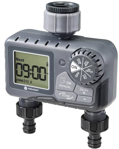 TOOLCRAFT Duo-Bewässerungssteuerung TO-7153944