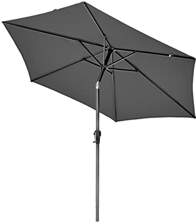 Pacific Lifestyle 2.5m Garden Parasol Tilt Outdoor | Patio Umbrella Garden Parasols | Canopy Outdoor Waterproof Garden Canopy | Sun Shades For Garden