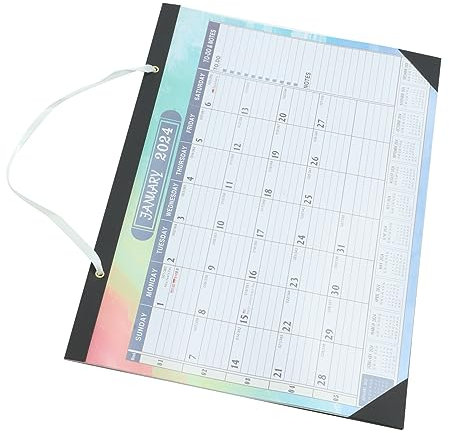 NUOBESTY Wandkalender Monatskalender Zum Aufhängen Familienkalender Hängekalender Für Termine Und Feiertage Zimmerkalender Für Täglichen Gebrauch Langlebiger Und Bruchfester Kalender Aus Zu