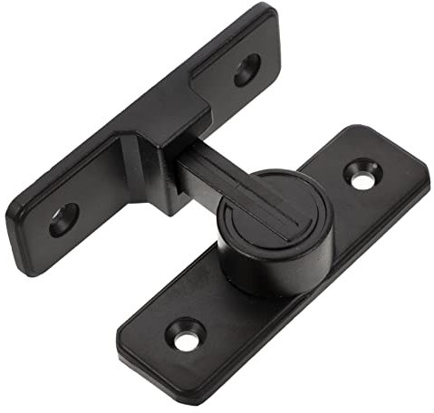 SHINEOFI 90grado Serratura Per Porta Da Gancio Chiavistelli Per Porte Scorrevoli e Cancelli in Inossidabile Per Porte Zanzariera e Persiane