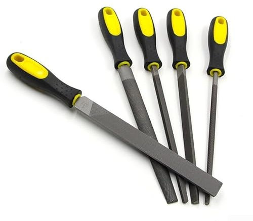 Essential Tools - Lima in lega di acciaio ad alte prestazioni, 15,2 cm, progettata per semplificare i tuoi progetti di artigianato in legno (quadrato)