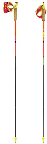 LEKI Ultratrail FX.One SL Bâton de randonnée Unisexe Rouge/Violet/Rouge