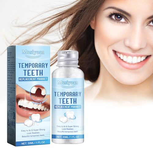 Temporary Tooth Repair Kits, Tooth Filling Kit, Tooth Repair Beads for Temporary Fixing Filling Missing Broken Tooth Moldable Fake Teeth (1)