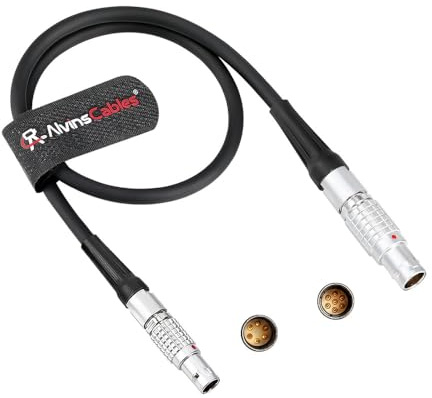 Alvin's Cables Teradek RT Run Stop Cable for ARRI Alexa Mini Camera, Teradek RT MDR.X MDR.S Receiver, 6 Pin to 7 Pin RS Cable, 40CM| 15.7inches