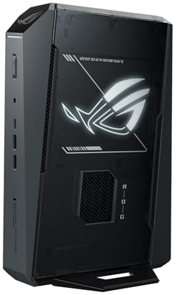 WEELIAO ROG NUC 2025 Gaming Mini PC, with AMD Ryzen 9 9955HX3D and RTX 5070 Video Card, DDR5 96GB Support, Thunderbolt 4, Triple-Fan Cooling, and ARGB Lighting (64GB DDR5+1TB SSD)