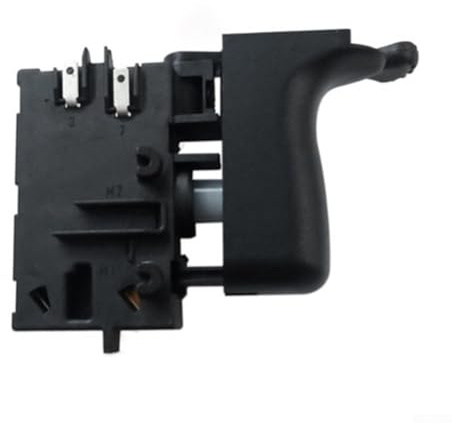 VSR Trigger Switch 649381-00 for DWD110K, DWD112, and DWD115K 3/8 Inch Drills – Replacement Part Compatible with Black & Decker Models