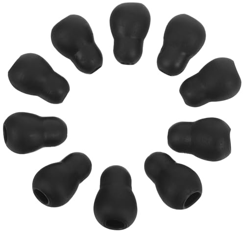 FOMIYES 5 Pares Tapones de Silicona Tipo Calabaza Reemplazo de Puntas de Silicona para Auriculares Aplicables Accesorios para Estetoscopio Uso para Profesionales Médicos