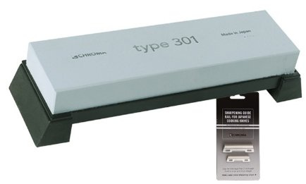 Chroma Messer 'Type 301' - Schleifstein Körnung 800 - mit Schleifhilfeset - P11+