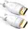 deleyCON 5m Cavo HDMI 2.0a/b - Alta Velocità con Ethernet - UHD 2160p 4K@60Hz 4:4:4 HDR HDCP 2.2 ARC CEC Ethernet 18Gbps 3D Full HD 1080p Dolby - Bianco