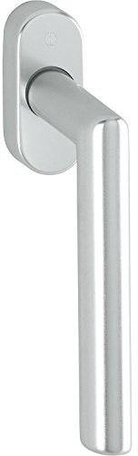 HOPPE 3820371 Fenstergriff Amsterdam, VK 7 x 37 mm, silber eloxiert