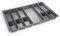 ORGA-BOX® IV UNIVERSAL Cubertero de Color Gris Argentado para Cajón de 80 cm (473,5 x 726 mm)