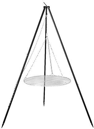 Farm Nobel de Cook Barbecue pivotant trépied avec grille en acier inoxydable en 4 tailles Ø 50 cm