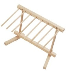 Panetta Casalinghi – Secador de Pasta de Madera, Beige, 18 x 35 x 30 cm