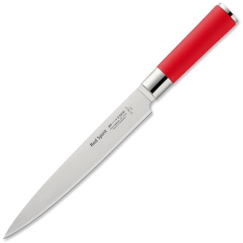 F. DICK Coltello per trinciare Red Spirit coltello da cucina 21 cm X55CrMo14 56° HRC