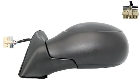 Alkar 6125364 Retroviseur complet, éléctrique, convex, chauffant, BROCHE BLANCHE