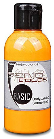 Senjo Color colore bodypainting aerografo 75 ml (GIALLO)