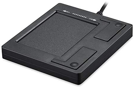 Perixx PERIPAD-501 II Professionelles USB Touchpad - Für der Steuerung der Mausfunktion - 2 Tasten - 86x75x11mm - Schwarz