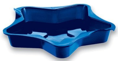 Kuchenform - Backform - Stern - 100% Silikon - 11,5 cm x 11,5 cm - 3 cm hoch