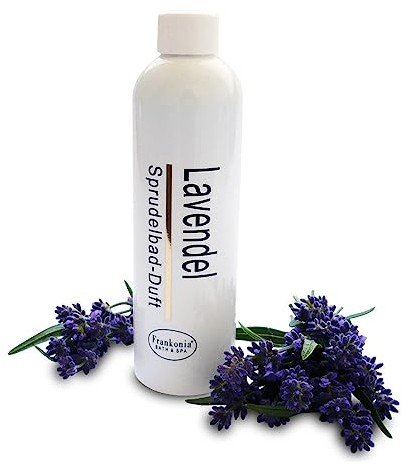 Frankonia BATH & SPA Sprudelbad Duft Lavendel – 230 ml Badezusatz für Whirlwannen & Sprudelbäder – Intensiver Whirlpool Duft – Badeduft – Duftzusatz – Duftkonzentrat
