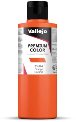 Vallejo- Naranja Mate 200 ml, Color, 1 Count (Pack of 1) (063004)