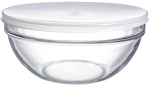 Luminarc 9201154 – ensala, Verschiedene Glasbehälter, Glas, durchsichtig, 14 cm