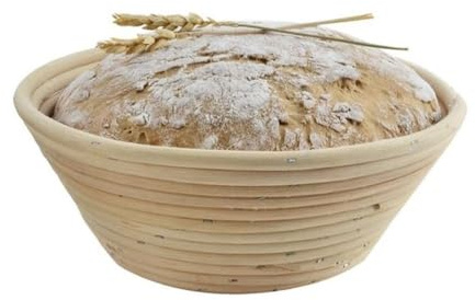 Masterproofing Rund korg för odlingsbröd 20 cm - 20 cm ratan